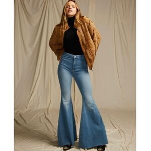 Free People Just Float On Bell Bottom Jeans
